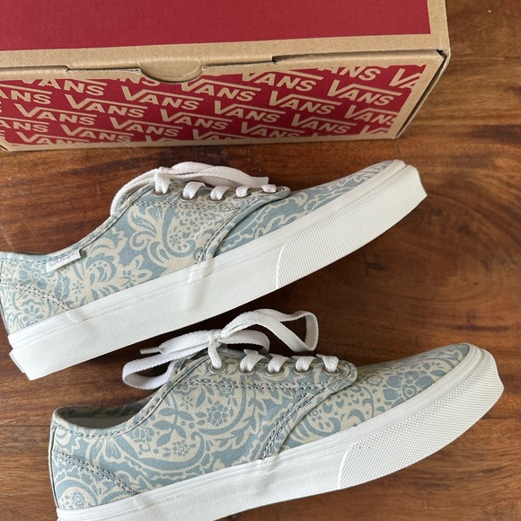 Vans- Camden Stripe (Henna) light blue, size 7 - Picture 2 of 7